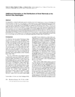 Additional information on the distributions of small mammals at the Hanford Site, Washington