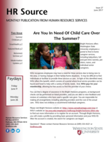 HR Source Newsletter, June 2017