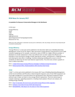 RCM News, January 2017