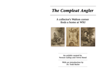 Compleat Angler Exhibit Materials