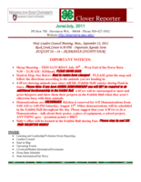 Clover Reporter, June/July 2011