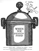 When you preserve food