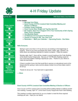 4-H Friday Update, April 4, 2014