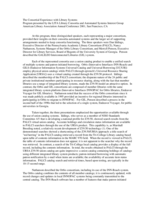 The consortial experience with library systems [session review]