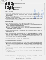 Techniques for effective teaching: Role playing