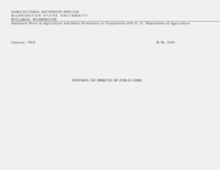 Control of insects of field corn