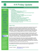 4-H Friday Update, October 18, 2019