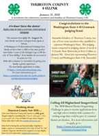 Thurston County 4-H LINK, January 31, 2020