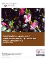 Environmental injury: Cold temperature injury of landscape woody ornamentals