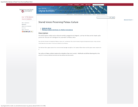 Shared Voices Preserving Plateau Culture