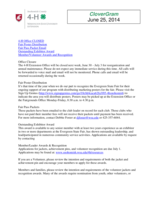 CloverGram, June 25, 2014