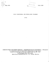 Fly control on poultry farms