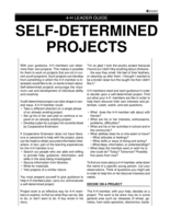 Self-Determined Projects--4-H Leader Guide