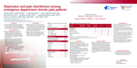 Depression and pain interference among emergency department chronic pain patients