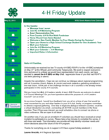 4-H Friday Update, May 22, 2015