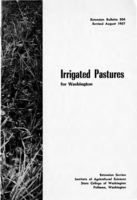 Irrigated pastures for Washington
