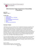 WSU Extension Puget Sound Forest Stewardship E-Newsletter, July 2012