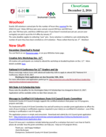 CloverGram, December 2, 2016