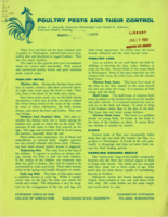 Poultry pests and their control