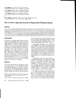 Use of Cover Types and Survival of Ring-necked Pheasant Broods