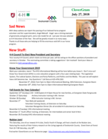 CloverGram, July 27, 2018