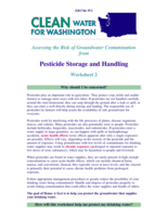 Home-A-Syst: Pesticide Storage and Handling