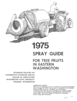 1975 Spray guide for tree fruits in eastern Washington