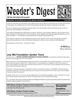 Weeder's Digest, July 2005