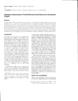 Hypogeous Sporocarps in Forest Remnants and Clearcutsin Southwest Oregon