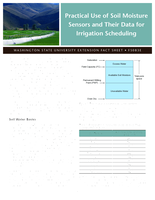 Practical use of soil moisture sensors and their data for irrigation scheduling