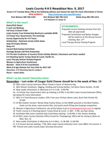 Lewis County 4-H E-Newsblast, November 2017
