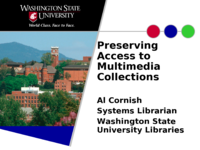 Preserving access to multimedia collections