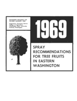 1969 Spray recommendations for tree fruits in eastern Washington