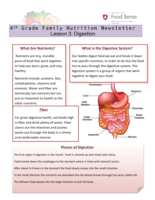 Family Nutrition: Lesson 3, Digestion