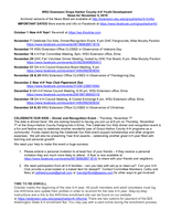 Grays Harbor County 4-H News Blast, November 5, 2019