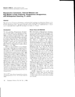 Reproductive Colorations, Paternal Behavior and Egg Masses of Kelp Greenling, Hexagrammos decagrammus, and Whitespotted Greenling, H. stelleri