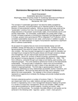 Biointensive management of the orchard understory