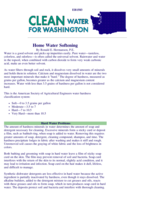 Home Water Softening