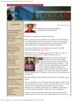 CougaRx Alumni Newsletter, September 2014