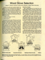 Wood stove selection
