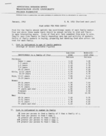 Plan ahead for food supply