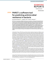 PARGT: a software tool for predicting antimicrobial resistance in bacteria