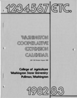 Washington cooperative extension calendar