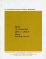 Costs of producing sweet corn in the Yakima Valley