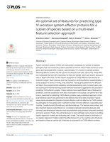 An optimal set of features for predicting type IV secretion system effector proteins for a subset of species based on a multi-level feature selection approach