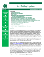4-H Friday Update, July 25, 2014