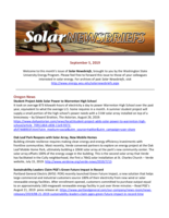 Solar Newsbriefs, September 5, 2019