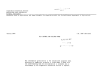 Fly control on poultry farms