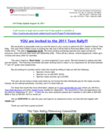 4-H Friday Update, August 19, 2011