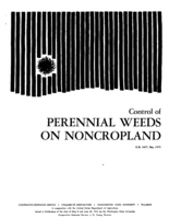 Control of perennial weeds on noncropland